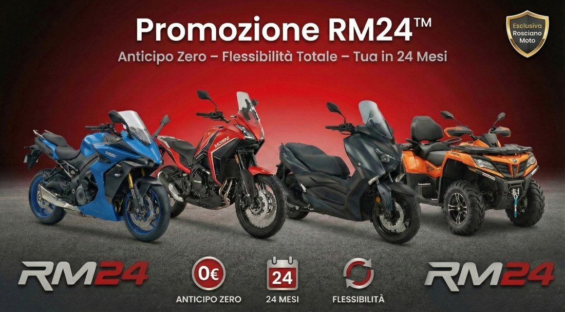 Promozioni Moto RM24 Rosciano Moto Salerno e Campania